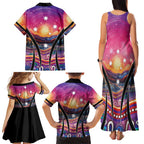 NAIDOC Week 2026 Family Matching Tank Maxi Dress and Hawaiian Shirt Eternal Spirit Tree