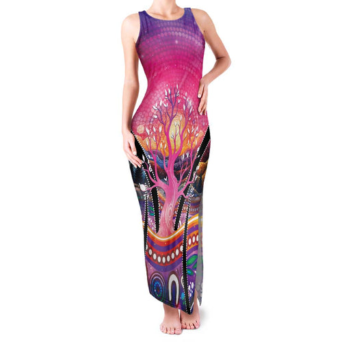 NAIDOC Week 2026 Family Matching Tank Maxi Dress and Hawaiian Shirt Eternal Spirit Tree
