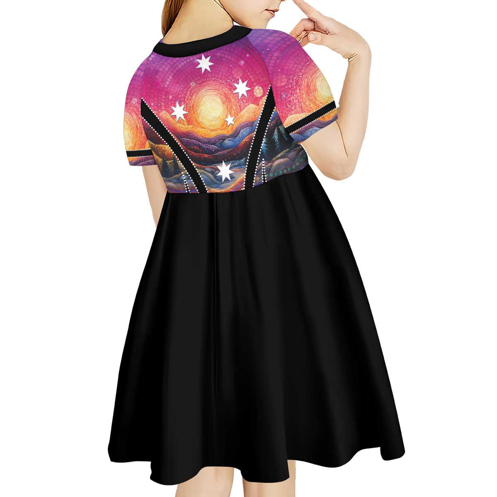 NAIDOC Week 2026 Kid Short Sleeve Dress Eternal Spirit Tree