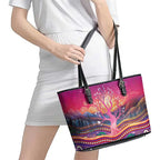 NAIDOC Week 2026 Leather Tote Bag Eternal Spirit Tree