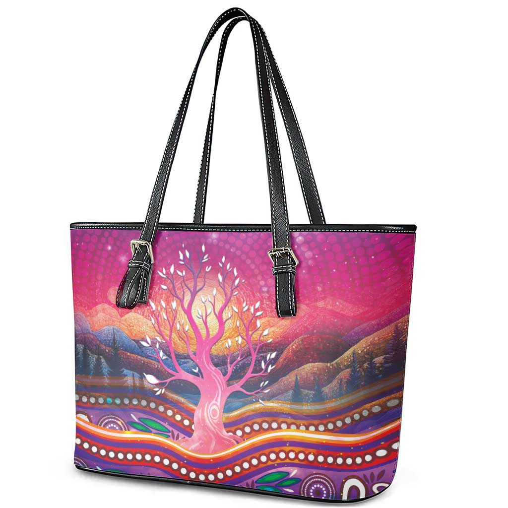 NAIDOC Week 2026 Leather Tote Bag Eternal Spirit Tree