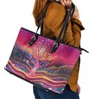 NAIDOC Week 2026 Leather Tote Bag Eternal Spirit Tree