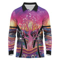 NAIDOC Week 2026 Long Sleeve Polo Shirt Eternal Spirit Tree