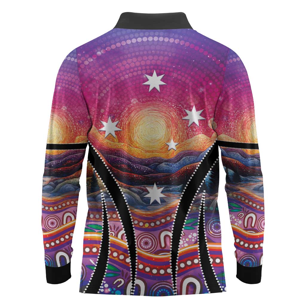 NAIDOC Week 2026 Long Sleeve Polo Shirt Eternal Spirit Tree