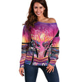 NAIDOC Week 2026 Off Shoulder Sweater Eternal Spirit Tree