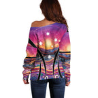 NAIDOC Week 2026 Off Shoulder Sweater Eternal Spirit Tree