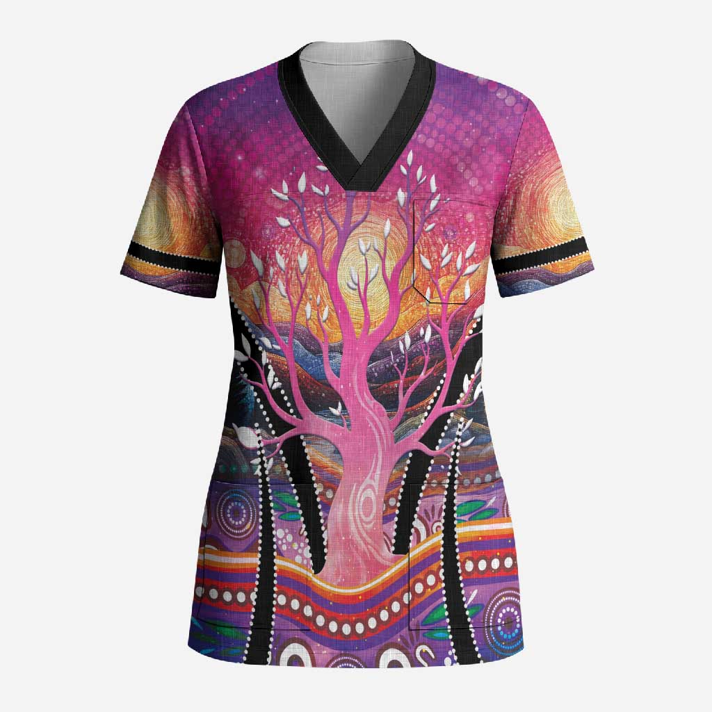 NAIDOC Week 2026 Scrub Top Eternal Spirit Tree