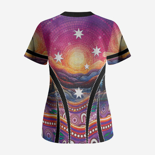 NAIDOC Week 2026 Scrub Top Eternal Spirit Tree