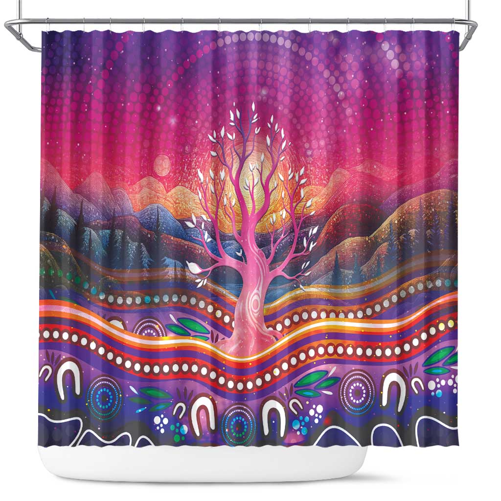 NAIDOC Week 2026 Shower Curtain Eternal Spirit Tree