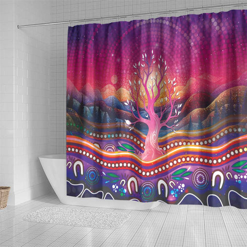 NAIDOC Week 2026 Shower Curtain Eternal Spirit Tree