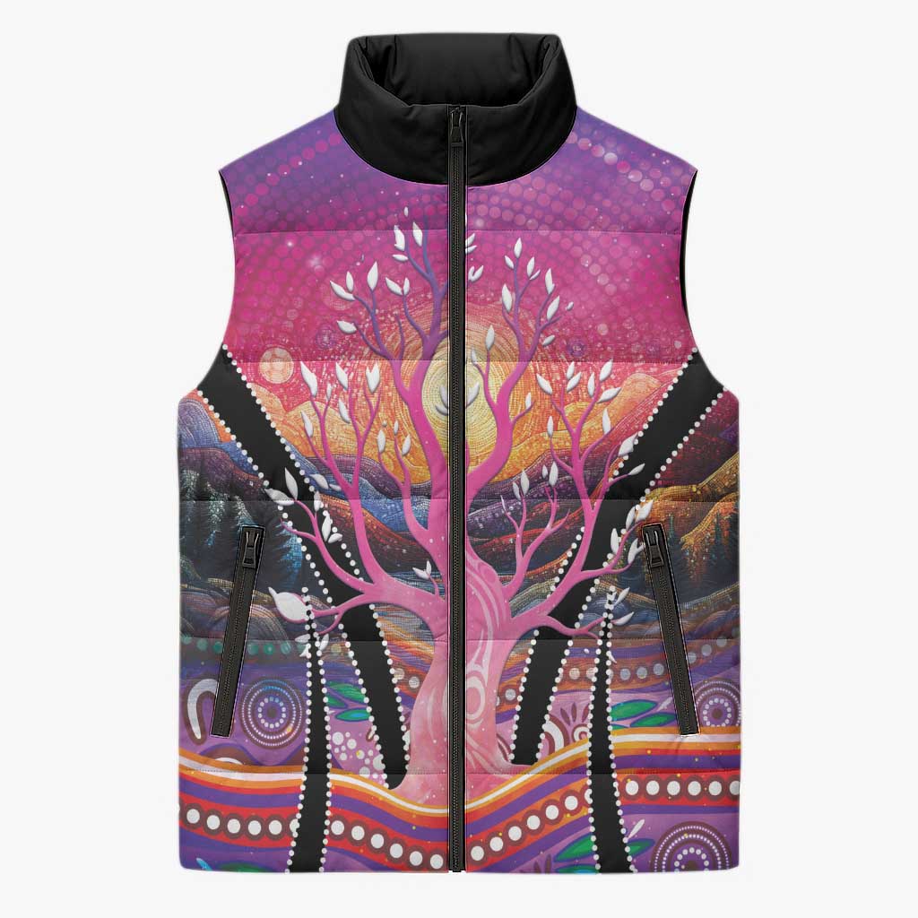 NAIDOC Week 2026 Sleeveless Puffer Jacket Eternal Spirit Tree