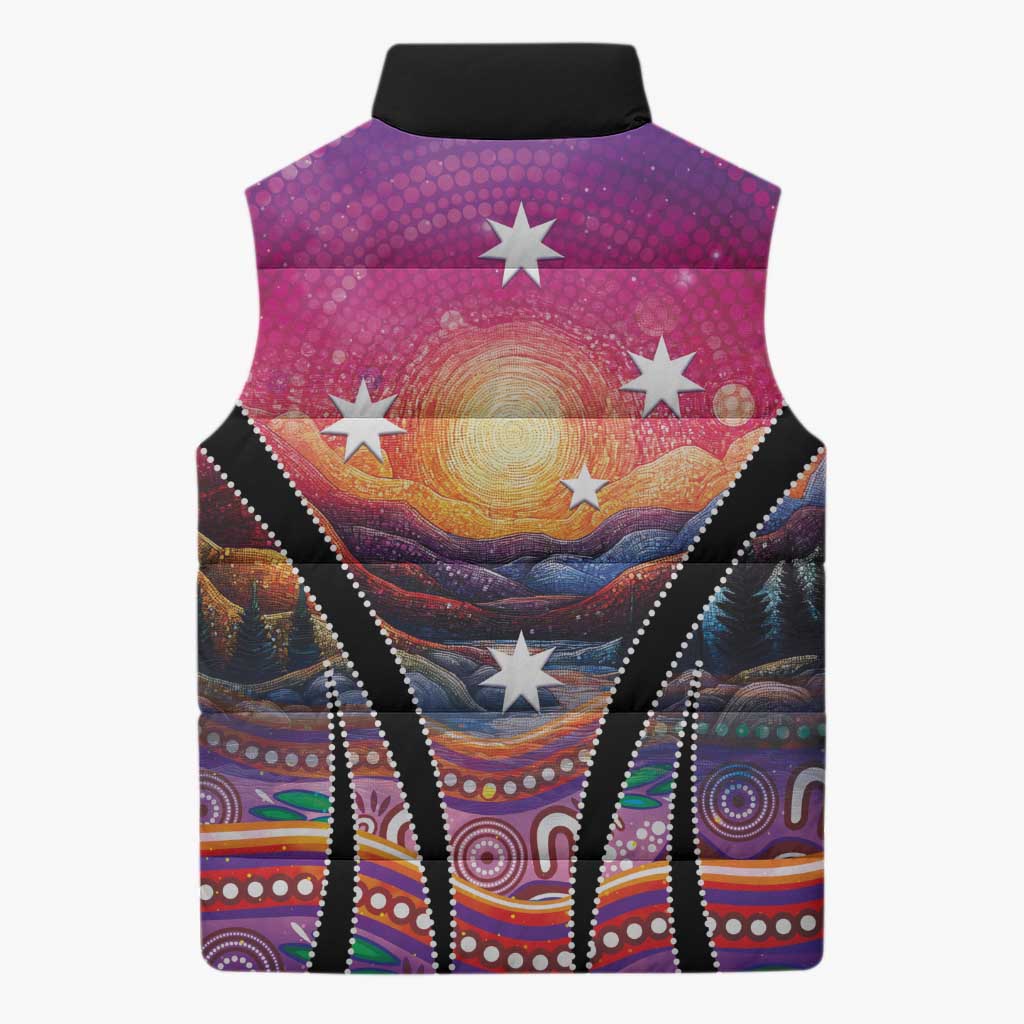 NAIDOC Week 2026 Sleeveless Puffer Jacket Eternal Spirit Tree