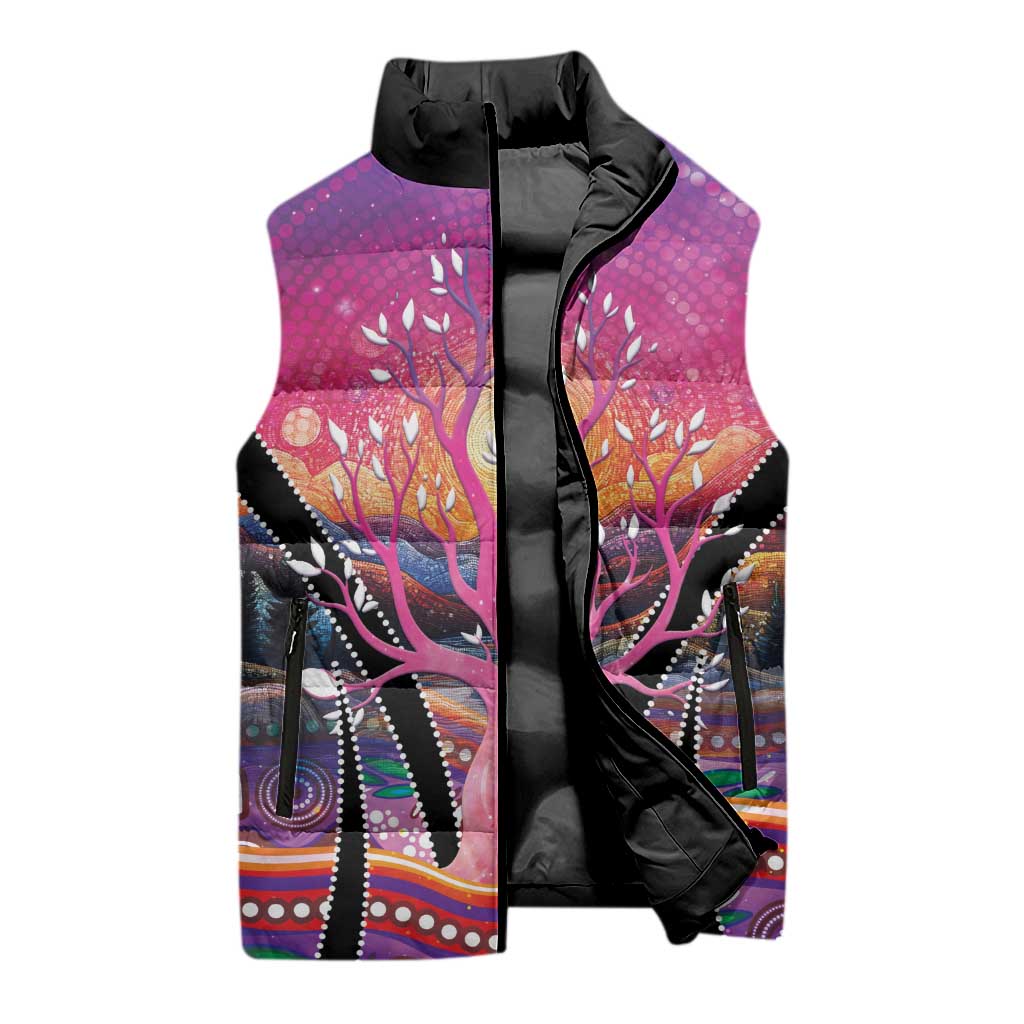 NAIDOC Week 2026 Sleeveless Puffer Jacket Eternal Spirit Tree