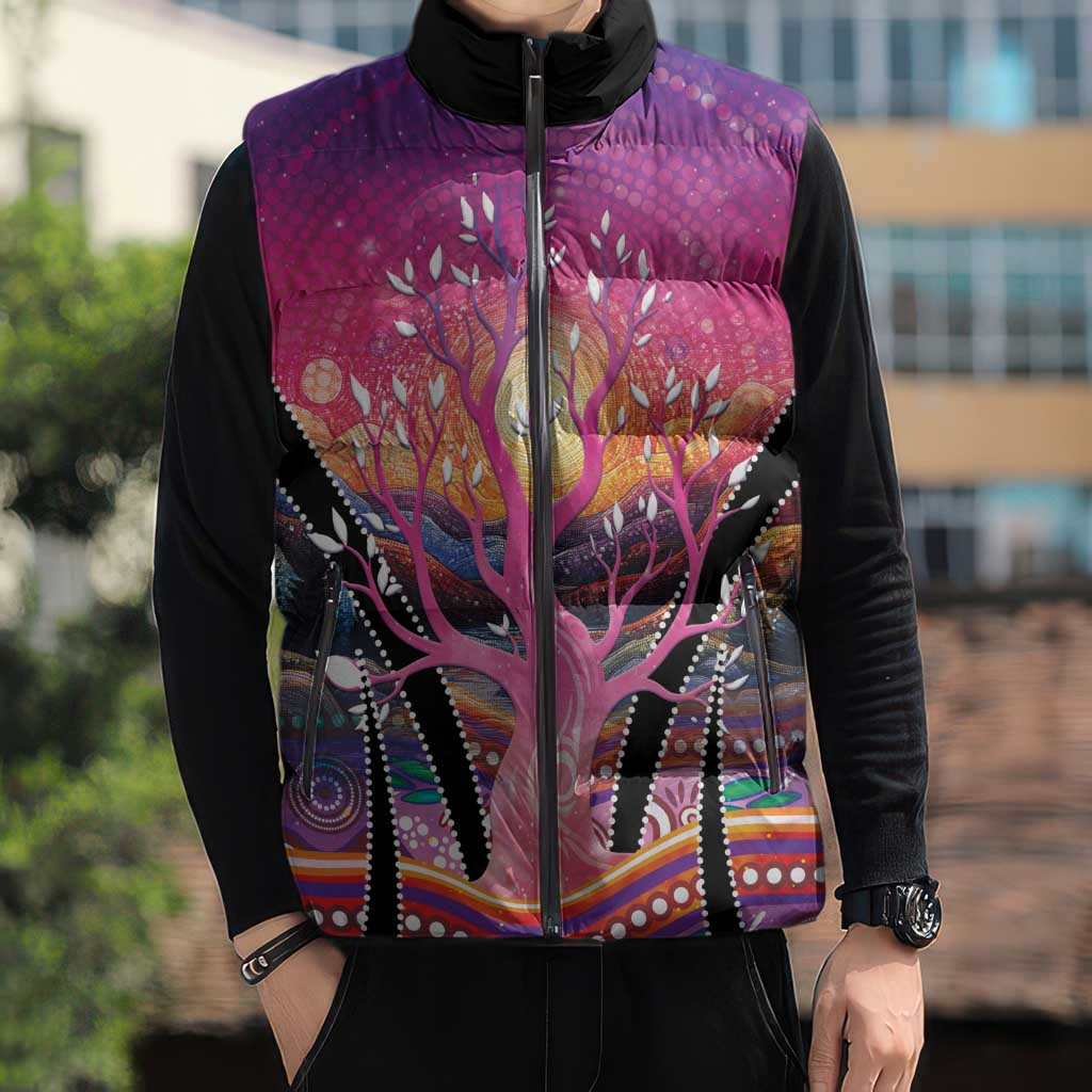 NAIDOC Week 2026 Sleeveless Puffer Jacket Eternal Spirit Tree