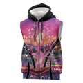 NAIDOC Week 2026 Sleeveless Zip Hoodie Eternal Spirit Tree