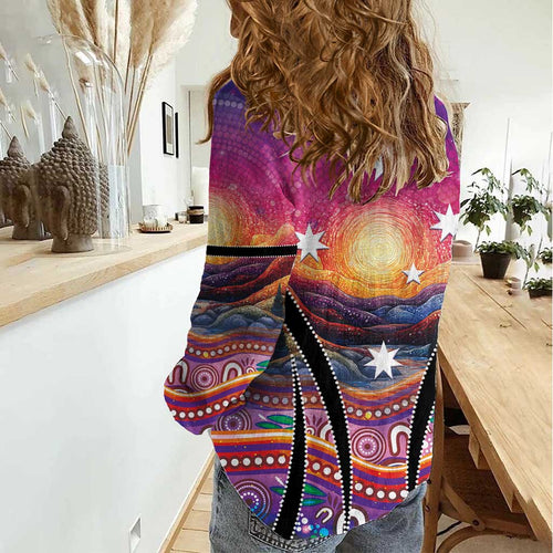 NAIDOC Week 2026 Women Casual Shirt Eternal Spirit Tree