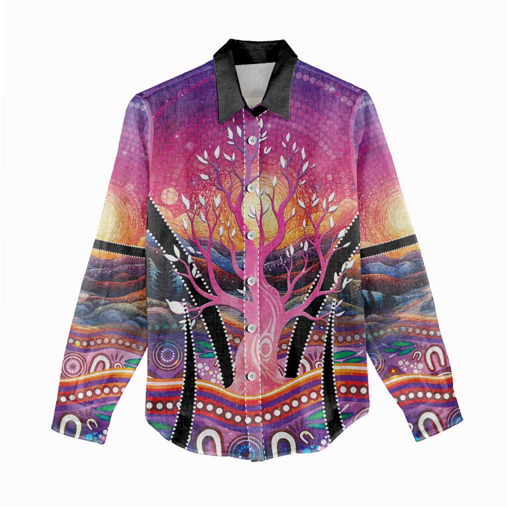 NAIDOC Week 2026 Women Casual Shirt Eternal Spirit Tree