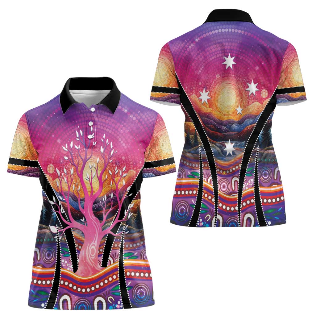 NAIDOC Week 2026 Women Polo Shirt Eternal Spirit Tree