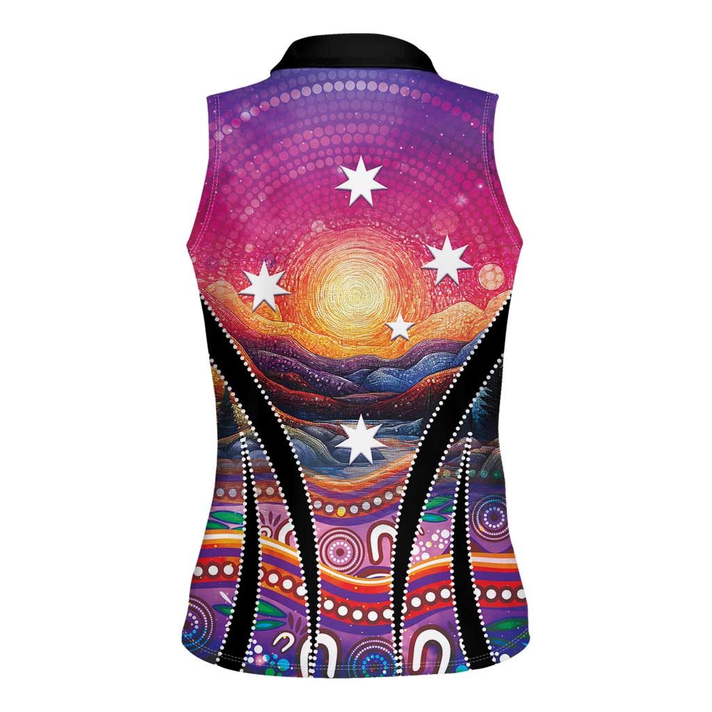NAIDOC Week 2026 Women Sleeveless Polo Shirt Eternal Spirit Tree