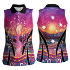 NAIDOC Week 2026 Women Sleeveless Polo Shirt Eternal Spirit Tree