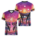 NAIDOC Week 2026 Women V-Neck T-Shirt Eternal Spirit Tree