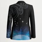 New Zealand Matariki Blazer Pleiades Star Cluster Blue Galaxy