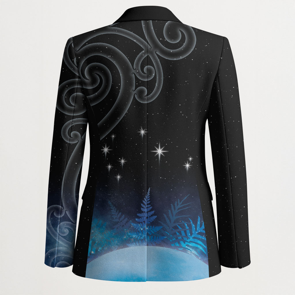 New Zealand Matariki Blazer Pleiades Star Cluster Blue Galaxy