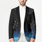 New Zealand Matariki Blazer Pleiades Star Cluster Blue Galaxy