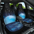 New Zealand Matariki Car Seat Cover Pleiades Star Cluster Blue Galaxy