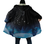 New Zealand Matariki Cloak Pleiades Star Cluster Blue Galaxy