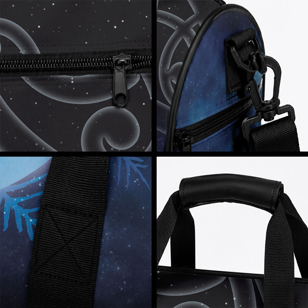 New Zealand Matariki Duffle Bag Pleiades Star Cluster Blue Galaxy