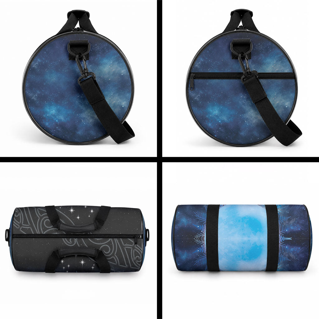 New Zealand Matariki Duffle Bag Pleiades Star Cluster Blue Galaxy