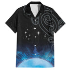 New Zealand Matariki Hawaiian Shirt Pleiades Star Cluster Blue Galaxy