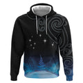 New Zealand Matariki Hoodie Pleiades Star Cluster Blue Galaxy