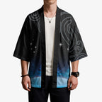 New Zealand Matariki Kimono Pleiades Star Cluster Blue Galaxy