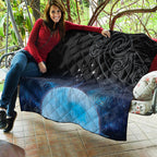 New Zealand Matariki Quilt Pleiades Star Cluster Blue Galaxy