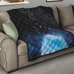 New Zealand Matariki Quilt Pleiades Star Cluster Blue Galaxy