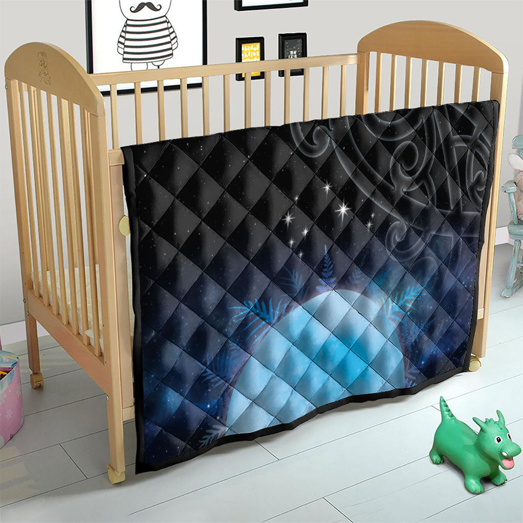 New Zealand Matariki Quilt Pleiades Star Cluster Blue Galaxy