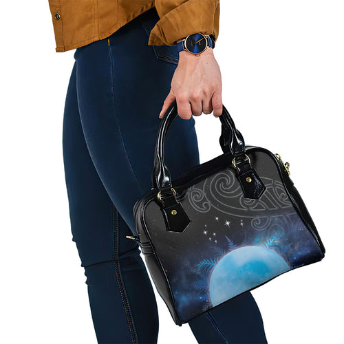 New Zealand Matariki Shoulder Handbag Pleiades Star Cluster Blue Galaxy