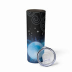New Zealand Matariki Skinny Tumbler Pleiades Star Cluster Blue Galaxy