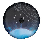 New Zealand Matariki Spare Tire Cover Pleiades Star Cluster Blue Galaxy