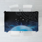 New Zealand Matariki Tablecloth Pleiades Star Cluster Blue Galaxy