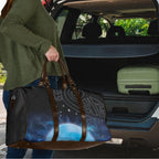New Zealand Matariki Travel Bag Pleiades Star Cluster Blue Galaxy