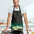 New Zealand Matariki Apron Pleiades Star Cluster Green Galaxy