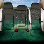 New Zealand Matariki Back Car Seat Cover Pleiades Star Cluster Green Galaxy