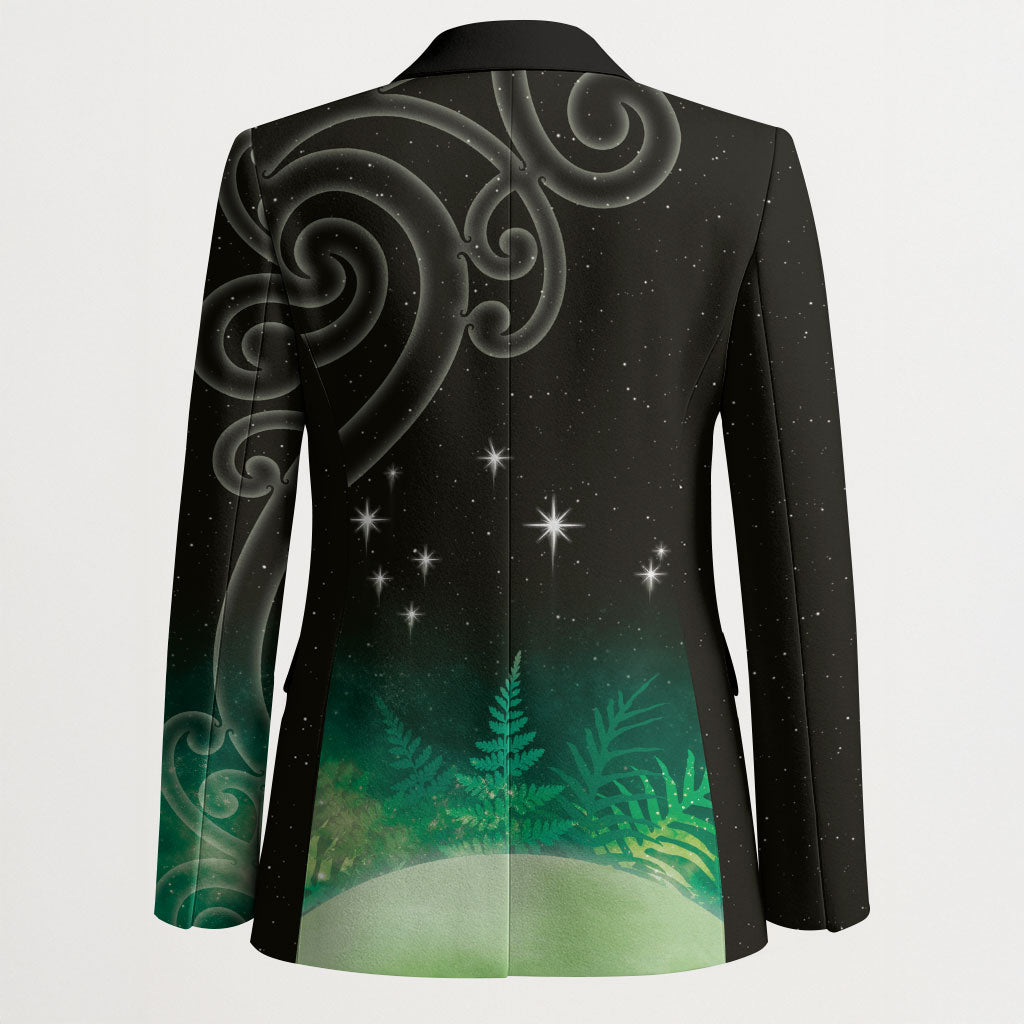New Zealand Matariki Blazer Pleiades Star Cluster Green Galaxy