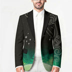 New Zealand Matariki Blazer Pleiades Star Cluster Green Galaxy