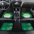 New Zealand Matariki Car Mats Pleiades Star Cluster Green Galaxy
