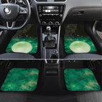New Zealand Matariki Car Mats Pleiades Star Cluster Green Galaxy