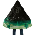 New Zealand Matariki Cloak Pleiades Star Cluster Green Galaxy